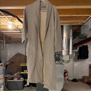 Cozy gray cardigan